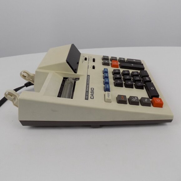 Casio FR-1211 Printing Calculator 10 Key Power Works Made in Japan PARTS - Picture 5 of 8